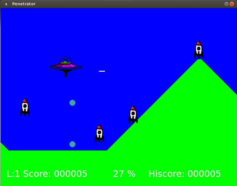 Screenshot of first playable developer version 09/03/2015